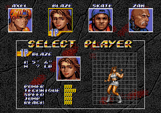 Screenshot of Streets of Rage 3