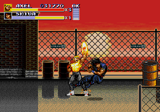 Screenshot of Streets of Rage 3