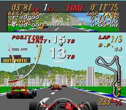 Screenshot of Super Monaco Grand Prix