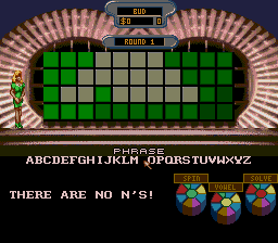 Screenshot of Wheel of Fortune