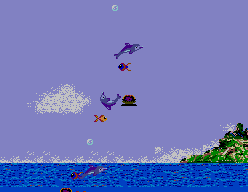 Screenshot of Ecco the Dolphin