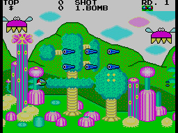 Screenshot of Fantasy Zone