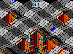 Screenshot of Marble Madness