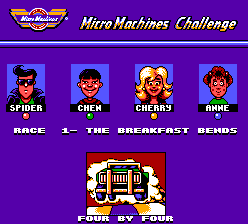 Screenshot of Micro Machines