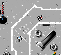 Screenshot of Micro Machines