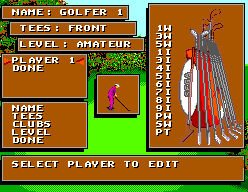 Screenshot of Sega World Tournament Golf