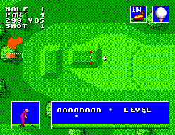 Screenshot of Sega World Tournament Golf