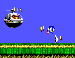 Screenshot of Sonic Blast