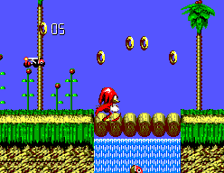 Screenshot of Sonic Blast