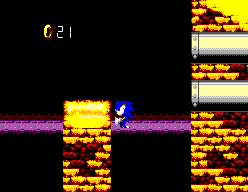 Screenshot of Sonic Blast