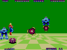 Screenshot of Space Harrier