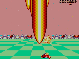 Screenshot of Space Harrier 3D