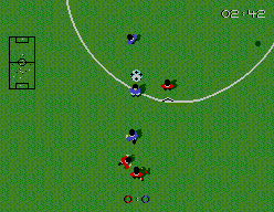 Screenshot of Super Kick Off