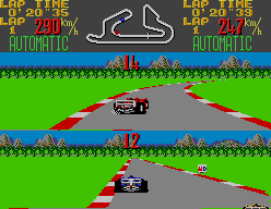 Screenshot of Super Monaco GP