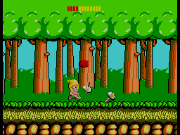 Screenshot of Wonder Boy