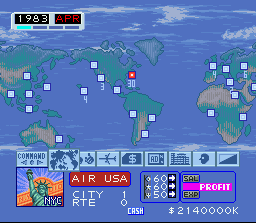 Screenshot of Aerobiz