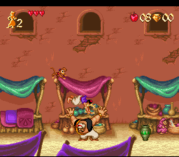 Screenshot of Aladdin (Euro)