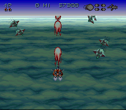 Screenshot of Axelay