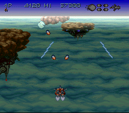 Screenshot of Axelay