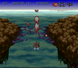 Screenshot of Axelay