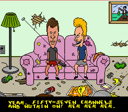 Screenshot of Beavis and Butthead (Euro)