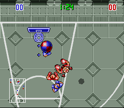 Screenshot of Bill Laimbeers Combat Basketball