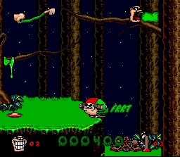 Screenshot of Boogerman-A Pick and Flick Adventure