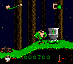 Screenshot of Boogerman-A Pick and Flick Adventure