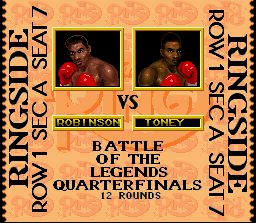 Screenshot of Boxing Legends of the Ring (Euro)