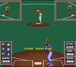 Screenshot of Cal Ripken Jr Baseball (Euro)