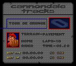 Screenshot of Cannondale Cup