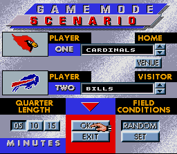 Screenshot of Capcom MVP Football