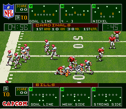 Screenshot of Capcom MVP Football