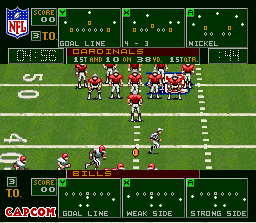 Screenshot of Capcom MVP Football