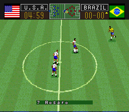 Screenshot of Capcoms Soccer Shootout