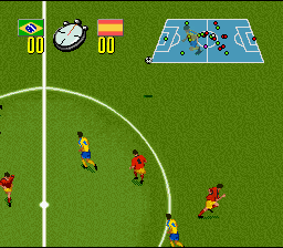 Screenshot of Champions World Class Soccer