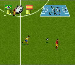 Screenshot of Champions World Class Soccer