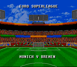 Screenshot of Championship Soccer 94