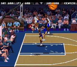 Screenshot of College Slam Basketball