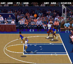 Screenshot of College Slam Basketball