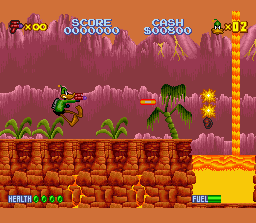 Screenshot of Daffy Duck-The Marvin Missions