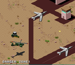 Screenshot of Desert Strike-Return to the Gulf