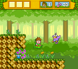 Screenshot of Doremi Fantasy Milon no DokiDoki Daiboken (Jap)