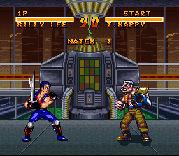 Screenshot of Double Dragon V-The Shadow Falls