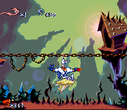 Screenshot of Earthworm Jim