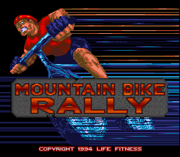 Screenshot of Exertainment Mountain Bike Rally