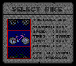 Screenshot of Exertainment Mountain Bike Rally