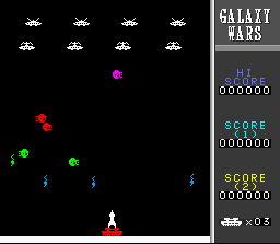 Screenshot of Galaxy Wars (Jap)