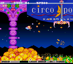 Screenshot of Gokujou Parodius (Jap)