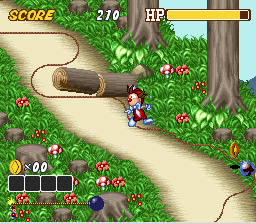 Screenshot of Kid Klown in Crazy Chase